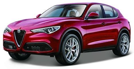Available To Order – Alfa Romeo Stelvio - Red 1:43 (BUR 30389R)