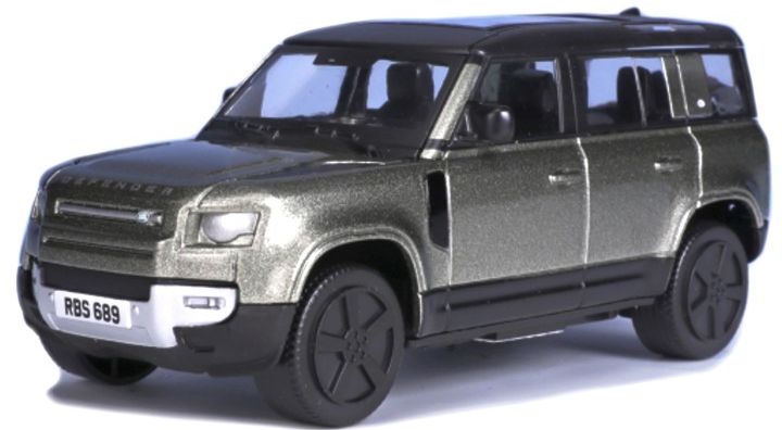 Available to Order – Land Rover Defender 110 Silver/Beige 1:43 (BUR 30471S)