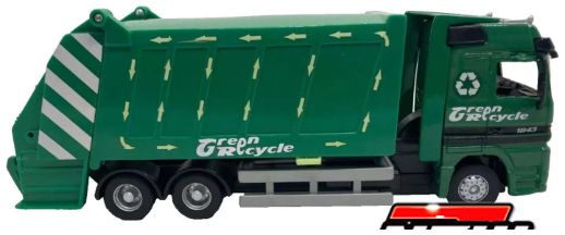 Available to Order – Garbage Truck Green FTB (BUR 32270)