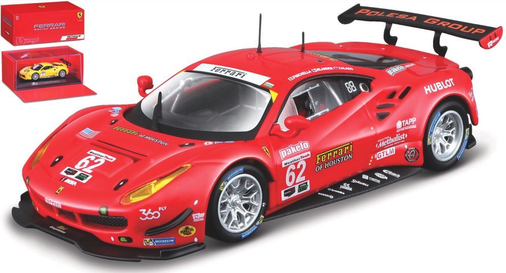 Ferrari 488 GTE #62 2017 1:43 – diecast model