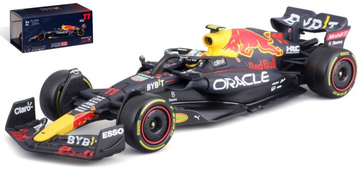 Available to Order – Red Bull Racing RB18 2022 #11 Case with Perez Helmet 1:43 (BUR 38062P)