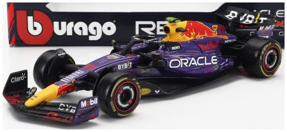 Available to Order – Red Bull F1 RB19 Team Oracle #1 World Cham 1st Las Vegas GP 2023 Verstappen Card box 1:43 (BUR 38082-V-VEGAS)