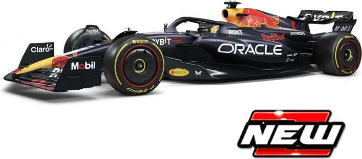 Available to Order – Red Bull Racing F1 RB19 #1 Max Verstappen - W/Card box 1:43 (BUR 38082V)