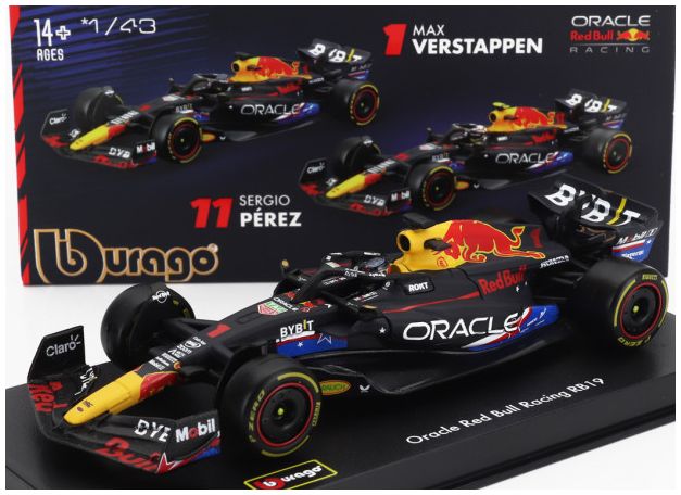 Available to Order – Red Bull F1 RB19 Team Oracle #1 Champion 1st Austin USA GP 2023 M. Verstappen 1:43 (BUR 38083-V-AUSTIN)