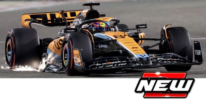 Mclaren F1 Mcl60 #81 Oscar Piastri - W/Case + Figure 1:43 – diecast model
