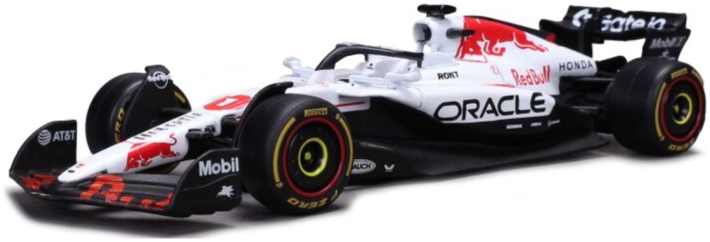 Available To Order – Red Bull RB21 #1 Verstappen 1st Japan GP 2025 Special White Livery w/Case + Helmet 1:43 Bburago Model (BUR 38234VJ)