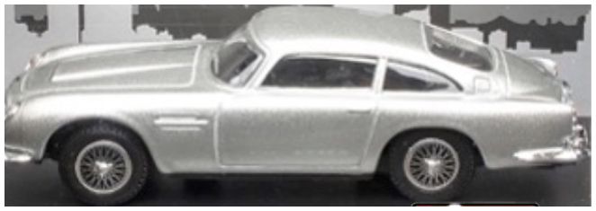 Aston Martin DB5 1963 Silver 1:43 – diecast model