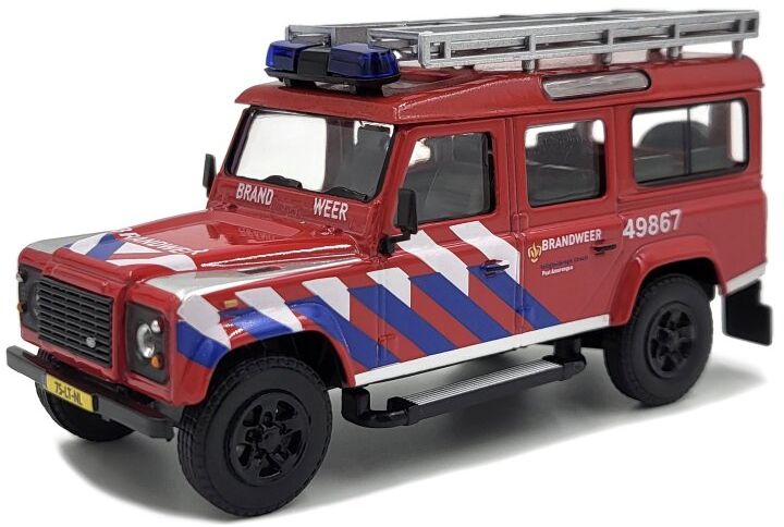 Available To Order – Land Rover Defender Brandweer (NL) 1:43 Cararama Model (CAR 4-53245)