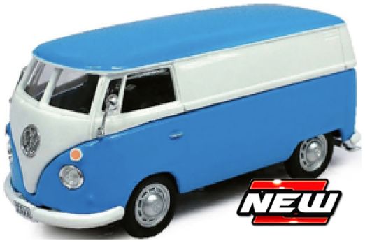 Available to Order – VW Samba Van Light Blue/White 1:43 (CAR 4-60358)