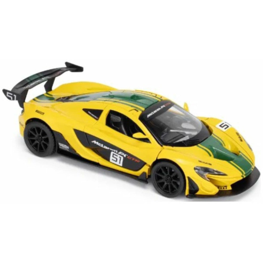 THIS ITEM IS AVAILABLE TO ORDER - 1:24 CMJ DIECAST CMJDC124MLP1YW MCLAREN P1 YELLOW