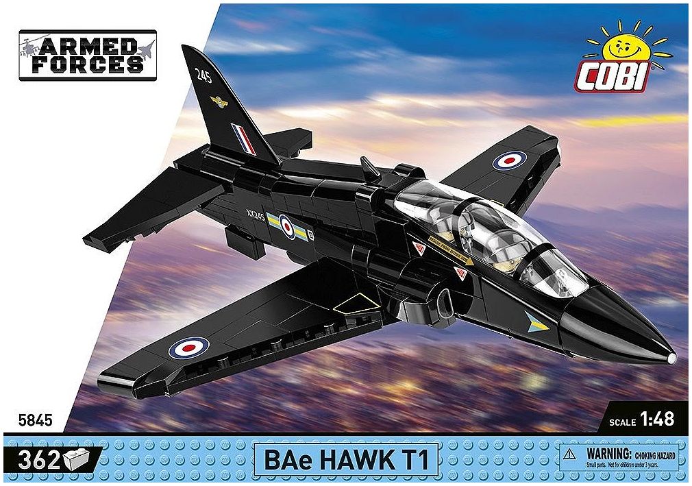 Available to Order – BAE Hawk T1 RAF (362 pcs) Cobi Model (COB 5845)