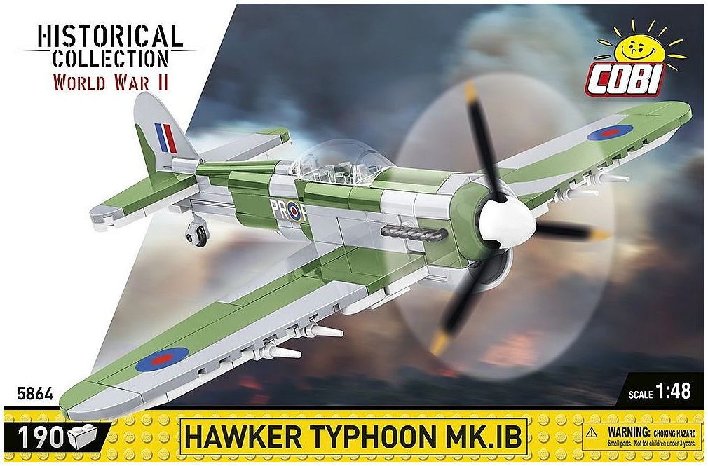 Available to Order – Hawker Typhoon WWII (186 pcs) Cobi Model (COB 5864)