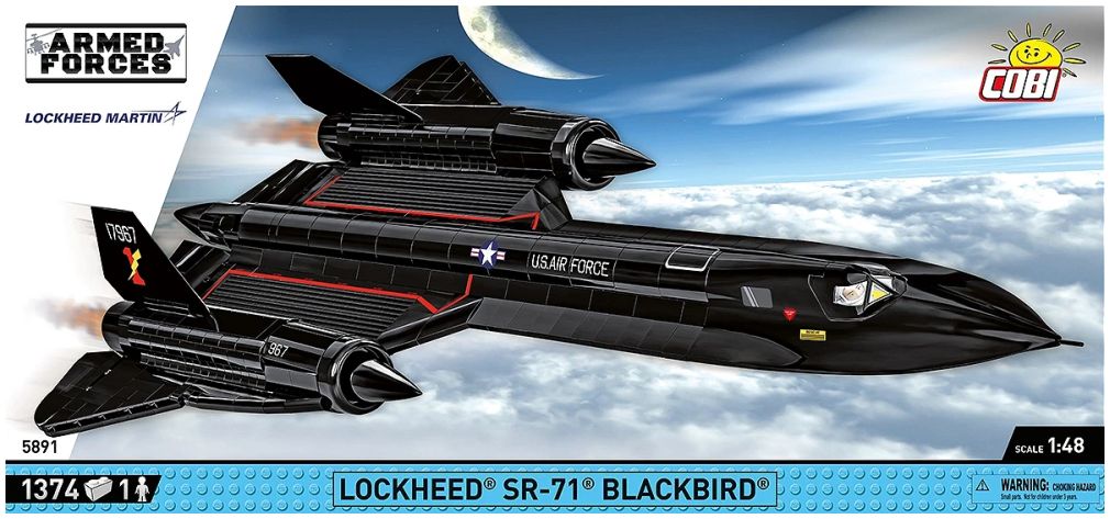Available to Order – Lockheed SR-71 (1330 pcs) Cobi Model (COB 5891)