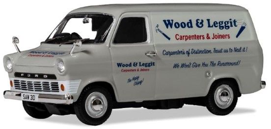 Available to Order – Ford Transit 'Wood and Leggit' Carpenters 1:43 (COR 02728CC)