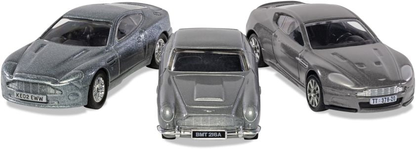 James Bond Aston Martin Collection (V12 Vanquish, DB5, DBS) Corgi Model
