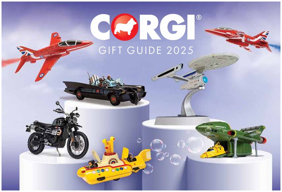 Available To Order – Corgi Gift Guide 2025 Corgi Model (COR GIFT2025)