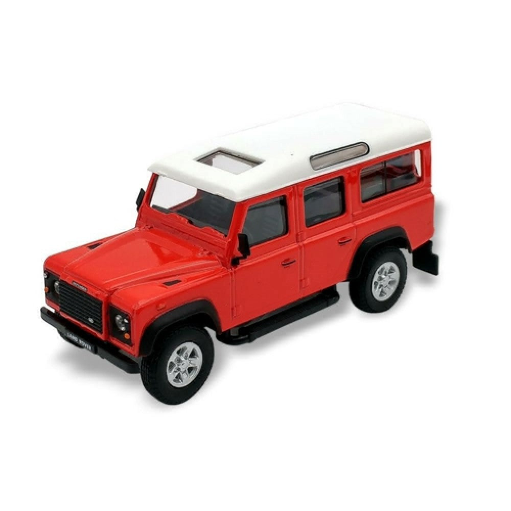 THIS ITEM IS AVAILABLE TO ORDER FROM OUR SUPPLIER - 1:43 CARARAMA CR453260 LAND ROVER DEFENDER RED