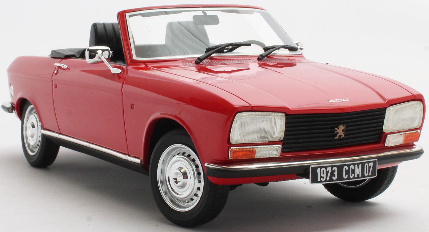 Available To Order – Peugeot 304 Cabrio 1973 Red 1:18 (CUL CML013-5)