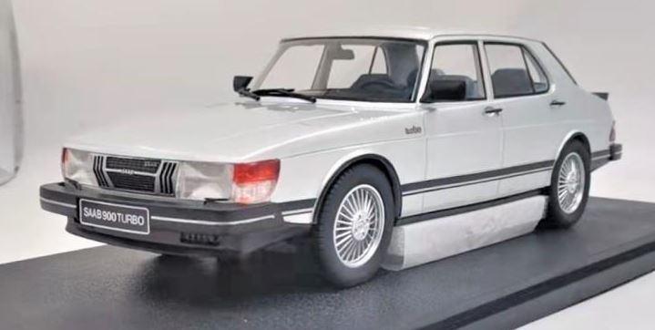 Available To Order – Saab 900 Turbo Silver Metallic 1980-1984 1:18 (CUL CML099-1)