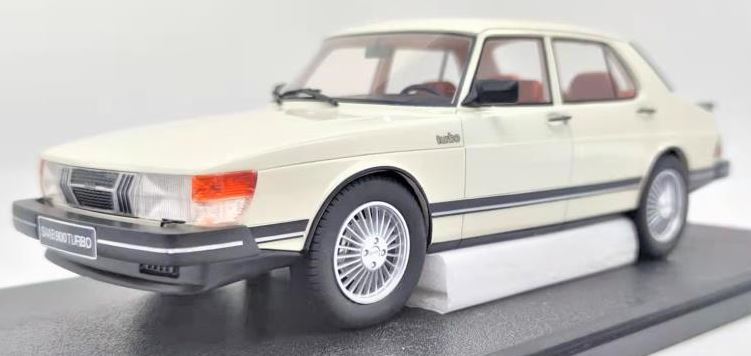 Available To Order – Saab 900 Turbo White 1980-1984 1:18 (CUL CML099-2)