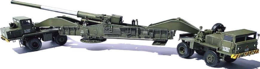 Available to Order – M65 Atomic Annie Gun Heavy Motorized 280mm (Traveling Mode) 1:72 (DR 63159)