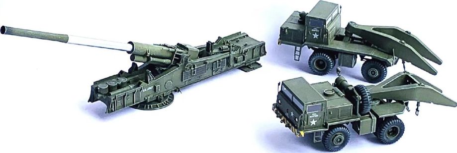 Available to Order – M65 Atomic Annie Gun Heavy Motorized 280mm (Firing Mode) 1:72 (DR 63160)