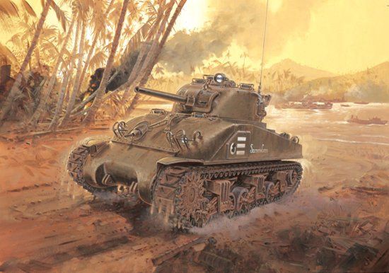 Available To Order – M4 Sherman Composite Hull 1:35 Dragon Model (DRA 6740)