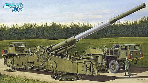Available To Order – M65 Atomic Annie Gun Heavy Motorized 280MM (Smart Kit) 1:72 Dragon Model (DRA 7484)