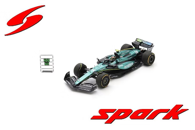 Spark Aston Martin AMR24 Aramco #14 Mexican GP 2024 Fernando Alonso 1:43 (S9553)