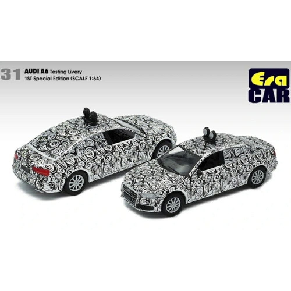 THIS ITEM IS AVAILABLE TO ORDER FROM OUR SUPPLIER - 1:64 ERA CAR ECAU20A6RF31 31 AUDI A6 1ST SPECIAL EDITION - TESTING LIVERY
