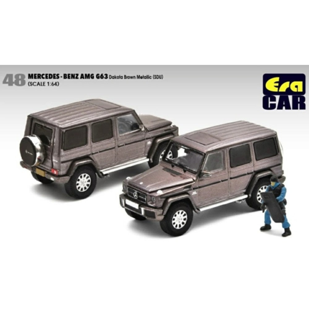 THIS ITEM IS AVAILABLE TO ORDER FROM OUR SUPPLIER - 1:64 ERA CAR ECMB214X4RN48 48 MERCEDES-BENZ G63 - DAKOTA BROWN METALLIC (SDU)