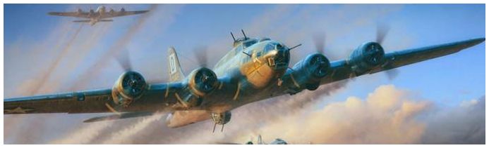 Available To Order – B-17F Bomber The Bloody Hundredth 1943 Includes Print 1:48 (EDU 11183)