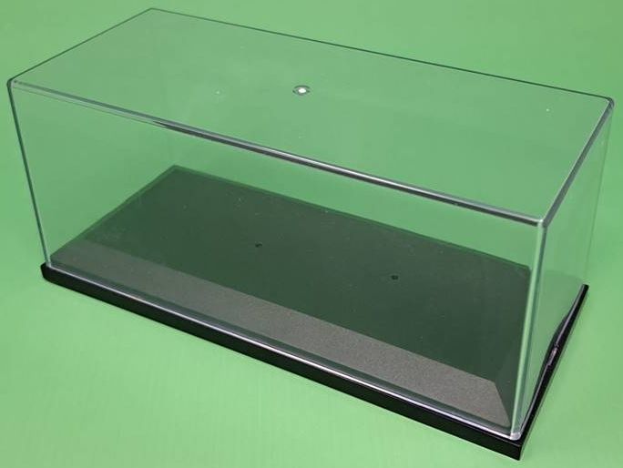 Available To Order – Display Case 19.5cm L x 7.5cm H x 7.5cm W Lid and Base (EFE Road) - Various uses 19.5 X 7.5 X 7.5 (EFE PLCASE)