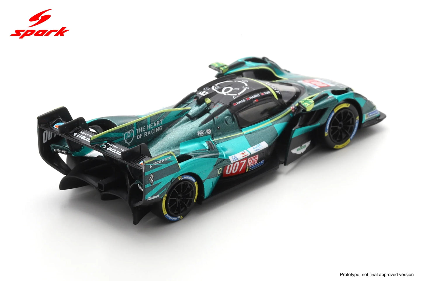 Pre-Order – 2025 Aston Martin Valkyrie #007 H.Tincknell/T.Gamble/R.Gunn Aston Martin Thor Team, Le Mans 24H, various 1:64 Spark Model (spa64S060) – ETA. September 2026
