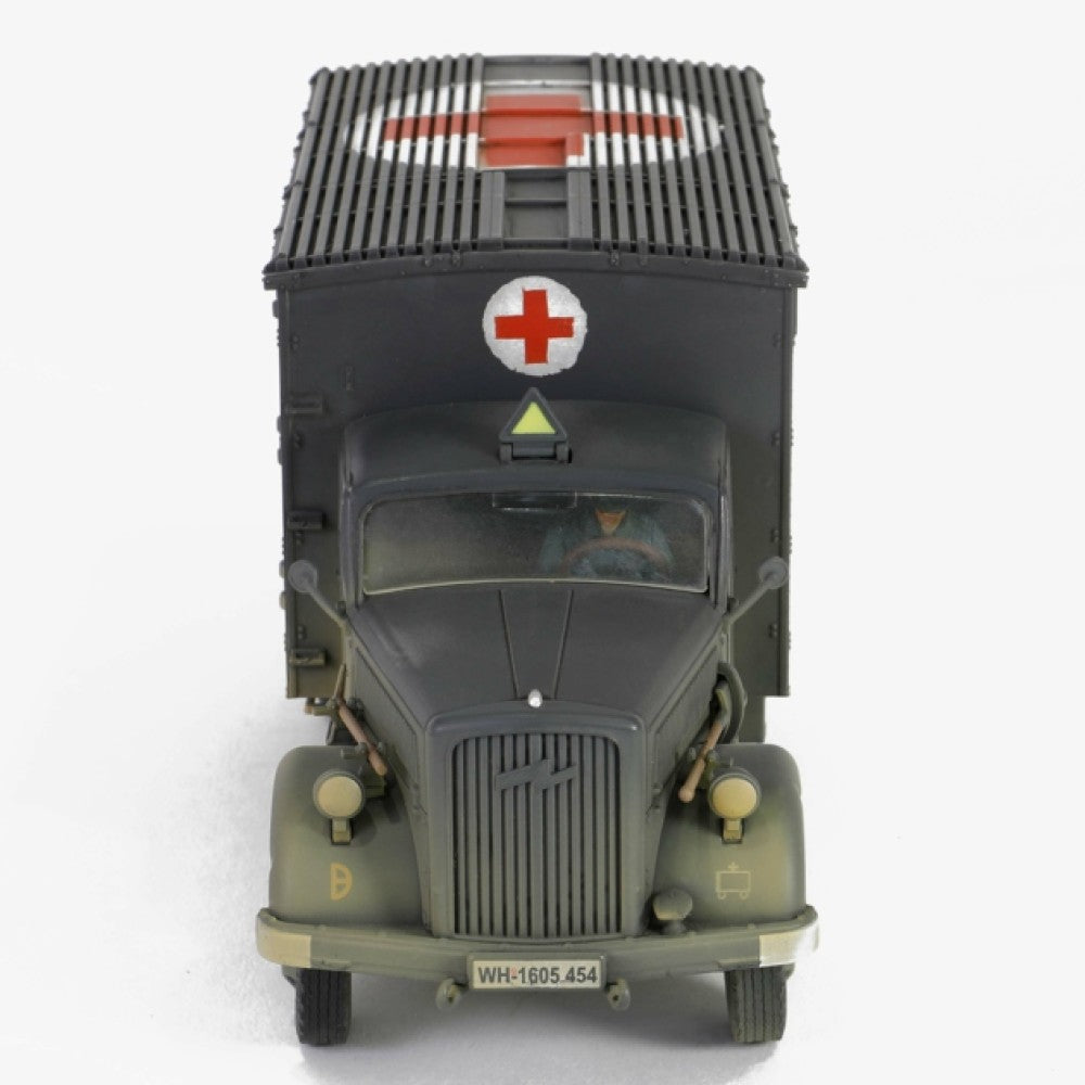 Available to Order – Opel Blitz Kfz 305 Ambulance Ral7021 Dunkelgrau 1:32 Forces Valor Model (FOV801101B)