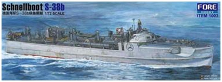 Available To Order – Schnellboot S38B 1:72 Fore Hobby Model (FRT 1003)
