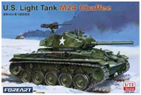 Available To Order – M24 'Chaffee' Light Tank 1:72 Fore Hobby Model (FRT 2003)