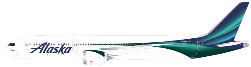 Available To Order – Boeing B787-9 Alaska Airlines N784HA 1:400 (GEM GJASA2400)