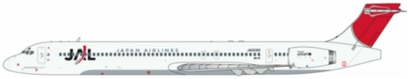 MD-90 Japan Airlines JA002D 1:400 – diecast model