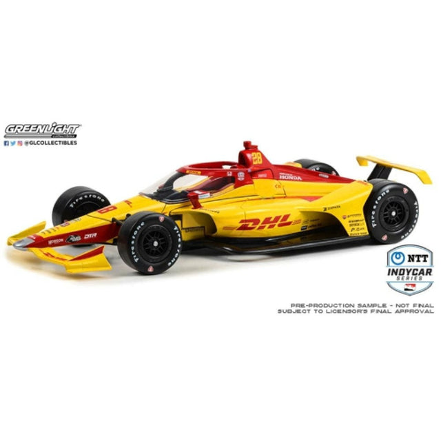 Available To Order – 2023 No.28 Romain Grosjean - Andretti Autosport, Dhl 1:18 GreenLight Model (GL11185)