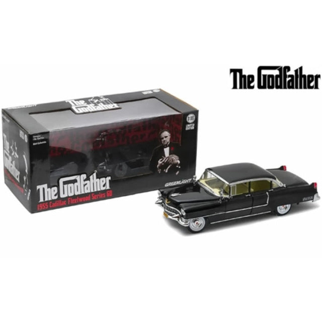 Available To Order – 1955 Cadillac Fleetwood Series 60 Special the Godfather (1972) 1:18 GreenLight (GL12949)