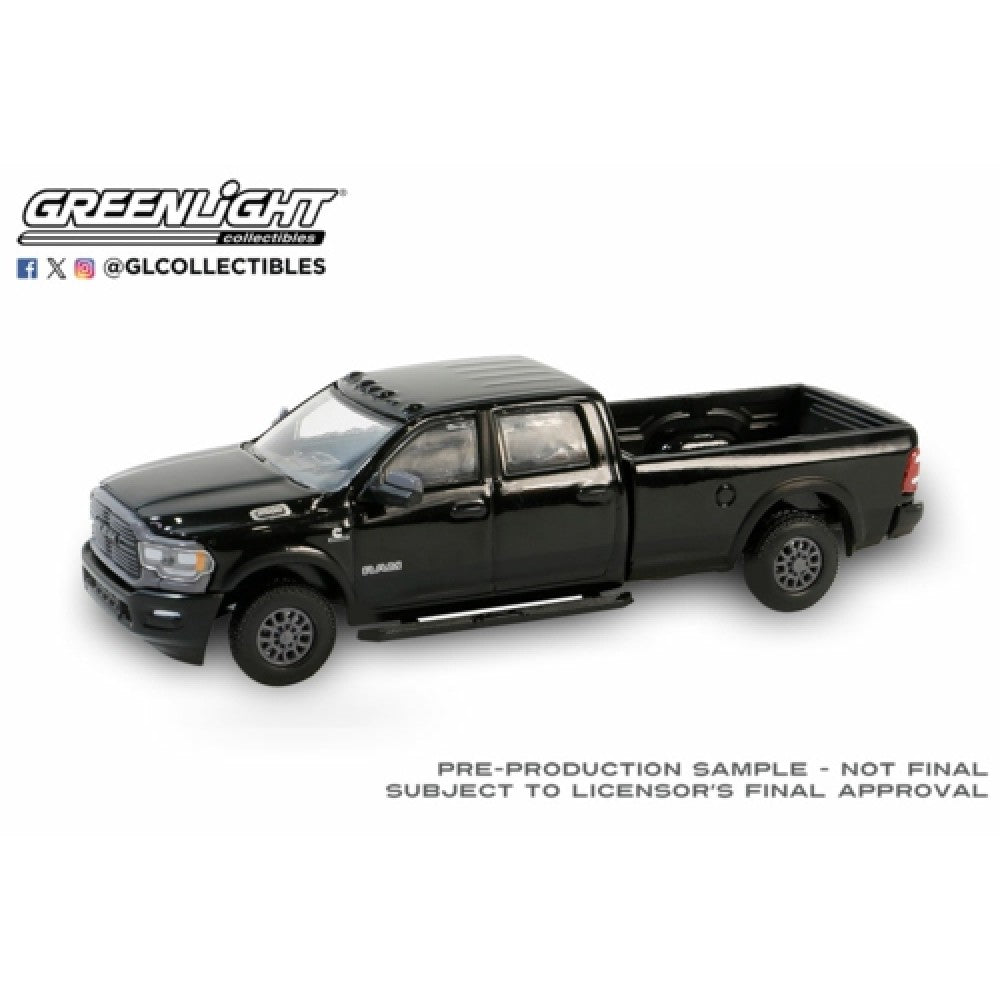 THIS ITEM IS AVAILABLE TO ORDER FROM OUR SUPPLIER - 1:64 GREENLIGHT GL28150-F BLACK BANDIT SERIES 29 - 2024 RAM 2500 LARAMIE SOLID PACK