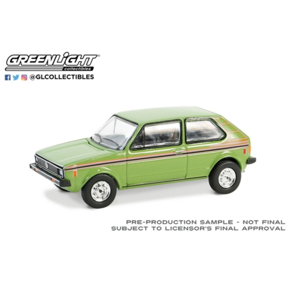 THIS ITEM IS AVAILABLE TO ORDER FROM OUR SUPPLIER - 1:64 GREENLIGHT GL36100-E CLUB VEE-DUB SERIES 19 - 1979 VOLKSWAGEN RABBIT - BALI GREEN SOLID PACK