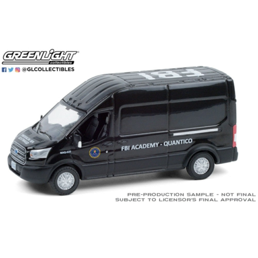 THIS ITEM IS AVAILABLE TO ORDER FROM OUR SUPPLIER - 1:64 GREENLIGHT GL53020-B ROAD RUNNERS SERIES 2 QUANTICO (2015-18 TV SERIES) 2015 FORD TRANSIT FBI ACADEMY QUANTICO