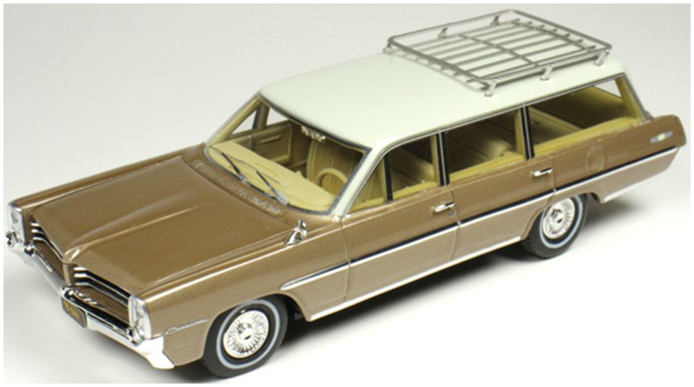 Pontiac Safari Saddle Bronze 1964 1:43 Goldvarg Model