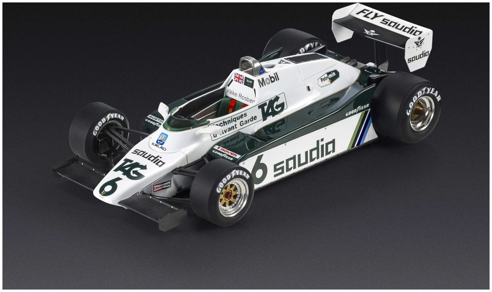 Available to Order – Williams FW08 1982 #6 Keke Rosberg 1:18 (GPR 121B)