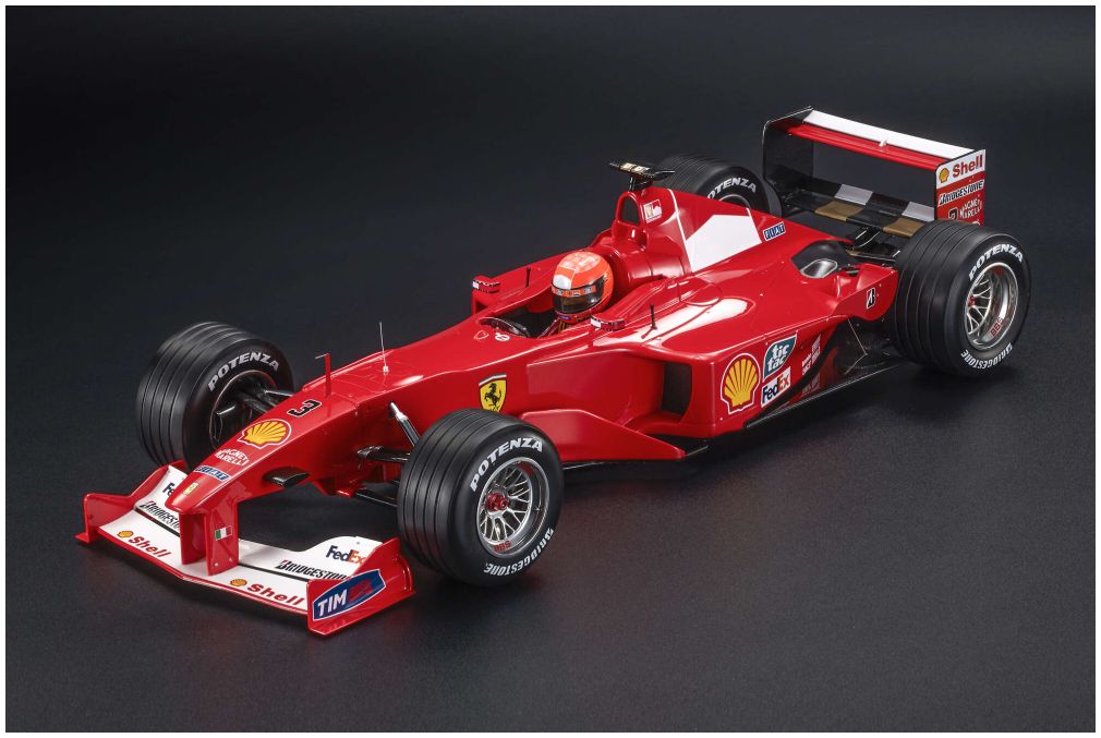 Available To Order – Ferrari F2000 #3 Michael Schumacher Winner Italy GP Monza 2000 w/Driver 1:12 (GPR 1227AWD)