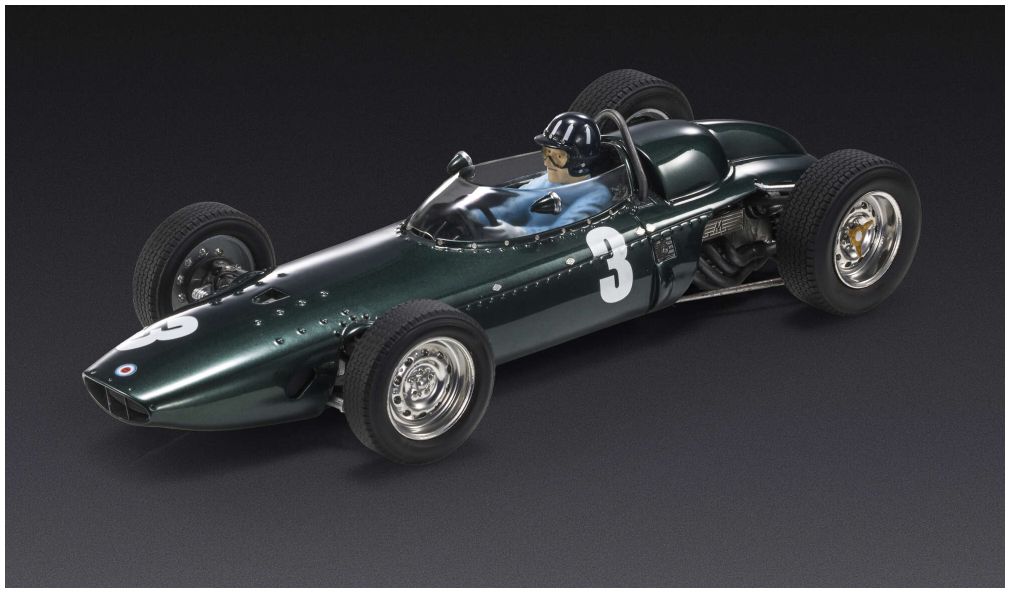 Available To Order – BRM P57 BRM P57 World Champion 1962 #3 Graham Hill Winner South Africa GP1962 1:18 (GPR 124AWD)