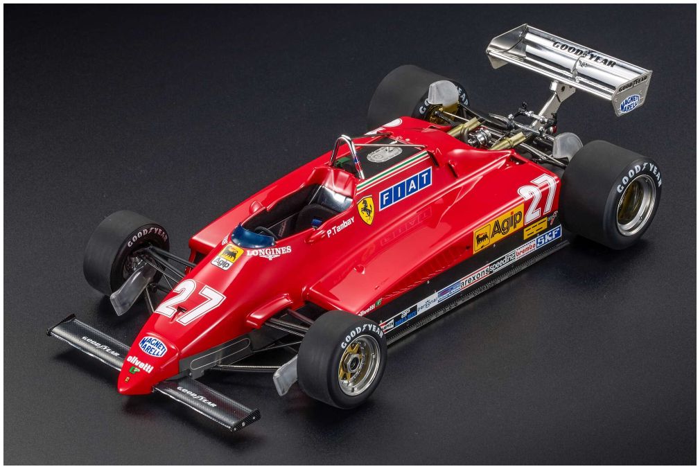 Available To Order – Ferrari 126C2 #27 P. Tambay Winner German GP 1982 (Late Version) 1:18 (GPR 165B)