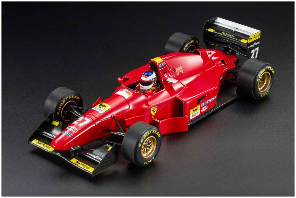 Available To Order – Ferrari 412 T1B 1994 #27 Jean Alesi Pole Italy GP Monza 1994 w/Driver 1:18 (GPR 172CWD)